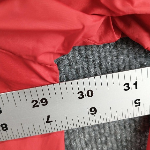 Lot29 Premium Wear Men's Full Zip Windbreaker Jacket Red XXXL Chest Striped - Picture 16 of 16